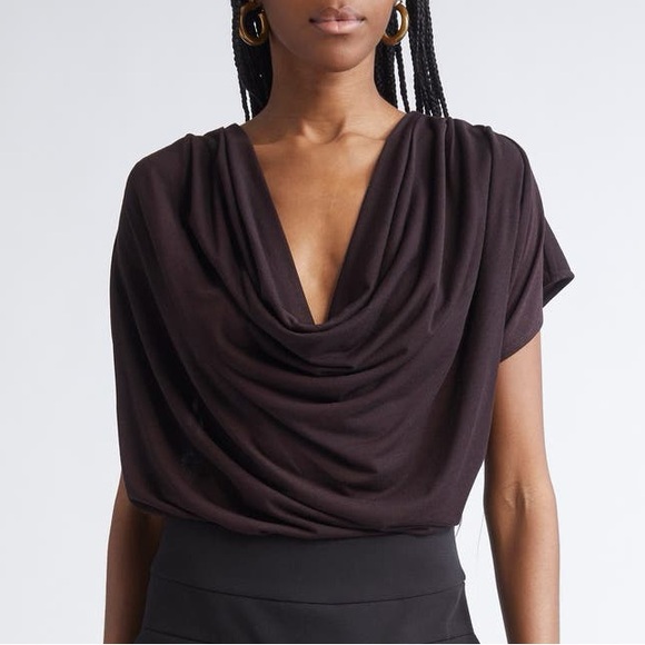 Ramy Brook Tops - Ramy Brook Dorothy Cowl Neck Top Medium Blackberry NWT